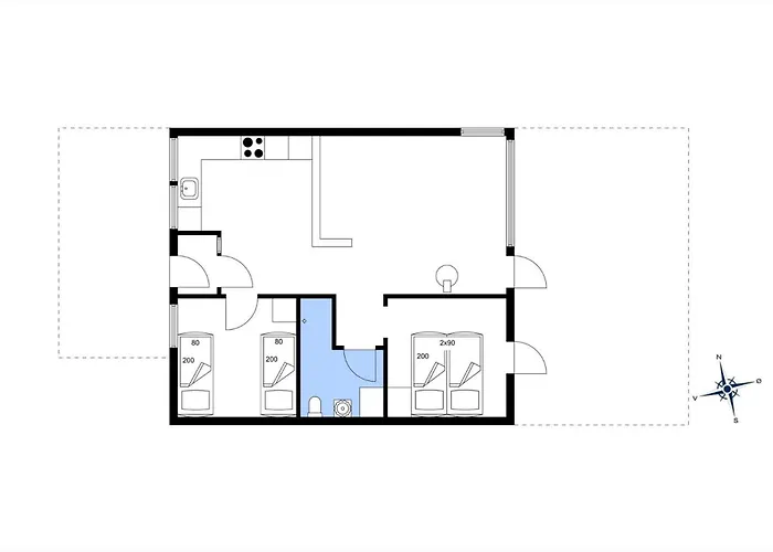 0425-romo-lyngvejen-71-e Apartman Rømø Kirkeby